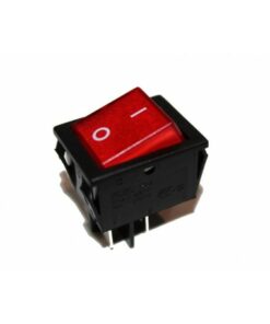 INTERRUPTOR CON LUZ HOSTELERIA ROJO