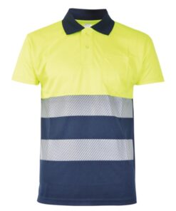POLO MANGA CORTA ALTA VISIBILIDAD