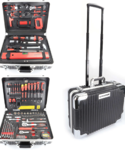 MALETA HERRAMIENTAS CON RUEDAS 142 PIEZAS